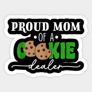 Proud Mom Of A Cookie Dealer Sticker